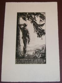 Peters, Hela: Ex libris Dr. Kurt Budy