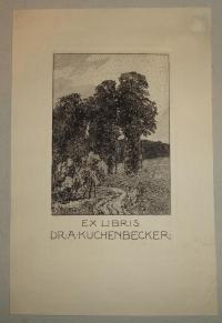 Ubbelohde, Otto: Ex libris Dr. A. Kuchenbecker