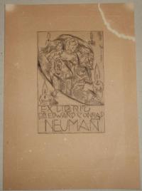 Bossard, Johannes 1874-1950: Ex libris Dr. Esdward Conrad Neuman