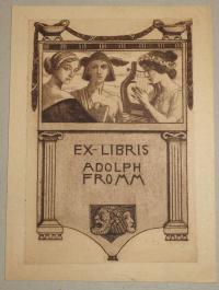 Mayr, Georg: Ex libris Adolph Fromm