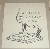 Meid, Hans 1883-1957: Ex libris Arnold Ebel