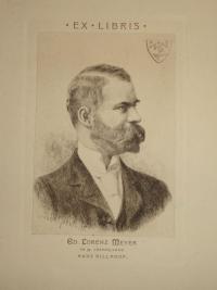 Gehrts, Johannes 1855-1921: Ex libris Lorenz Meyer